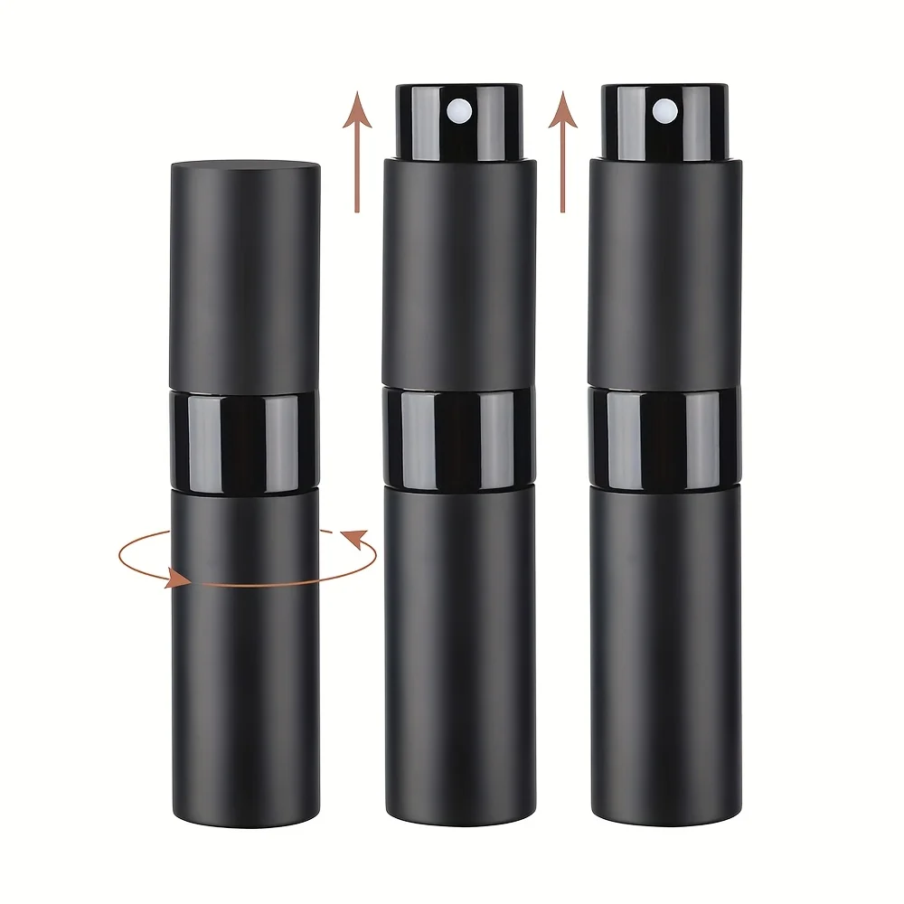 1/3 Piece 8ml Perfume Spray Bottle, Refillable, Travel, Easy Spray, Empty Cologne Dispenser, Portable Sprayer