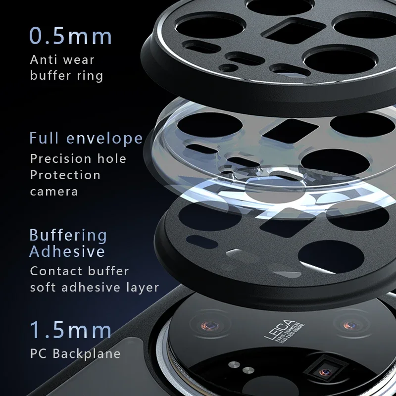 حافظة أكريليك غير لامعة لهاتف Xiaomi 15 Ultra Mi15...