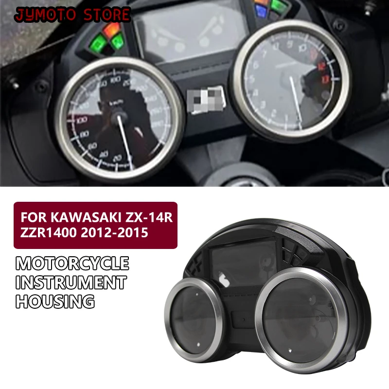 

for ZX-14R ZX14R ZX 14R ZZR1400 ZZR 1400 2012 2013 2014 2015 Motorcycle Speedometer Case Odometer Instrument Shell Housing Cover