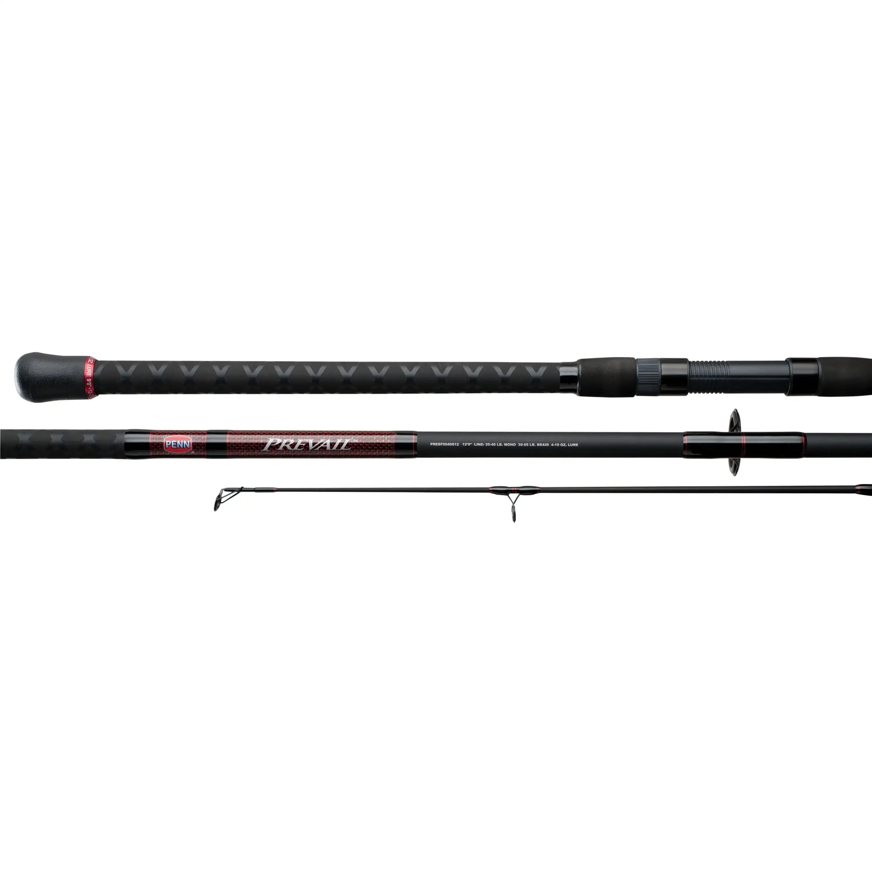 10' Prevail Surf Spinning Rod, 2 Piece Fishing Rod