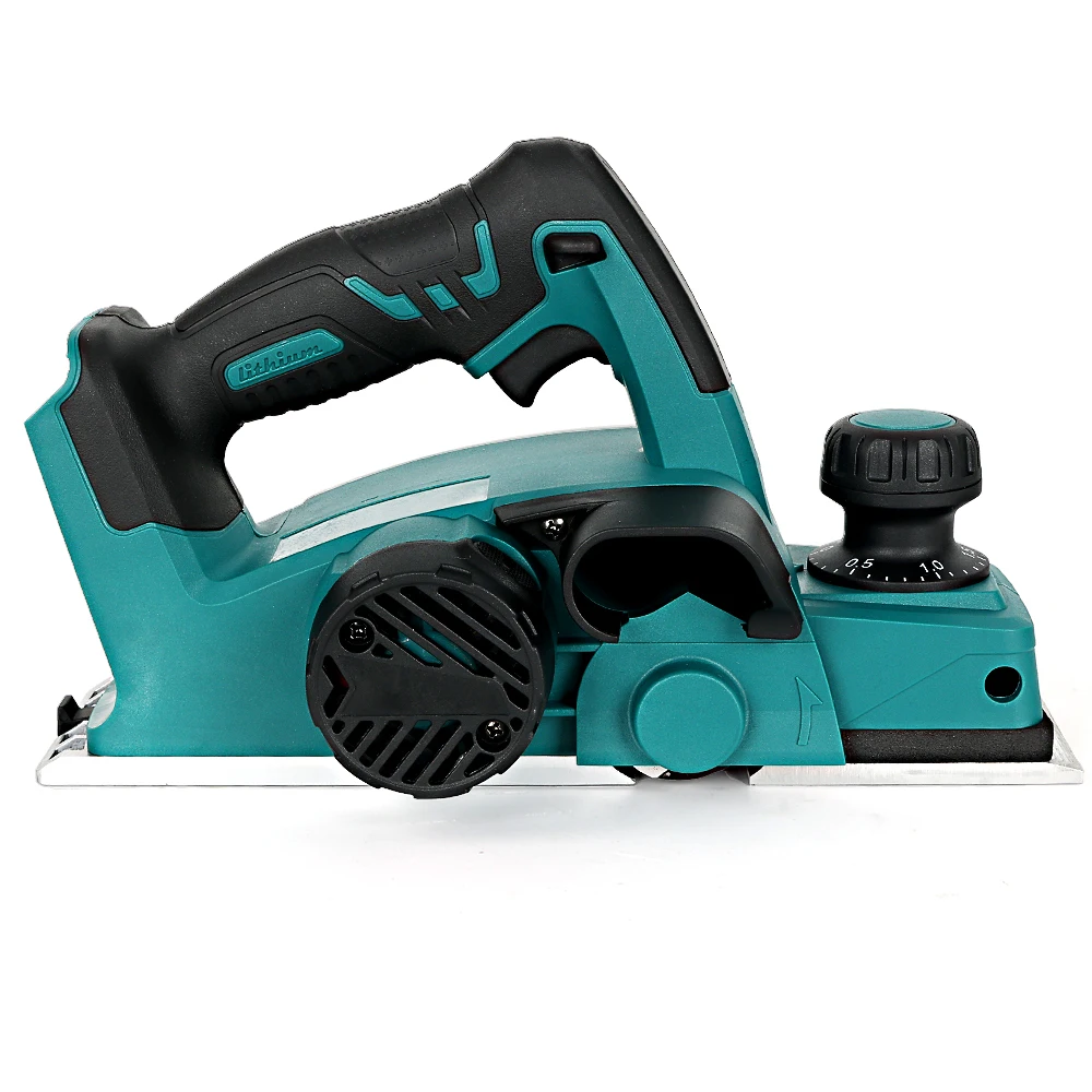 Cordless Rechargeable Electric Hand Planer Handheld Home DIY Wood Cutting Tool Woodworking Power Planer For Makita 18V Battery 2