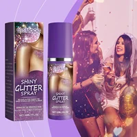 Dazzling Star Glitter Spray Nightclub Party Body Collarbone Arm Skin Starry Sky Glitter Spray Natural Lasting Festival Makeup 1