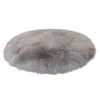 1~5PCS Round Small Soft Artificial Sheepskin Rug Bedroom Living Room Floor Seat Textil Chair Cover Exquisite Mat Household Hairy 3
