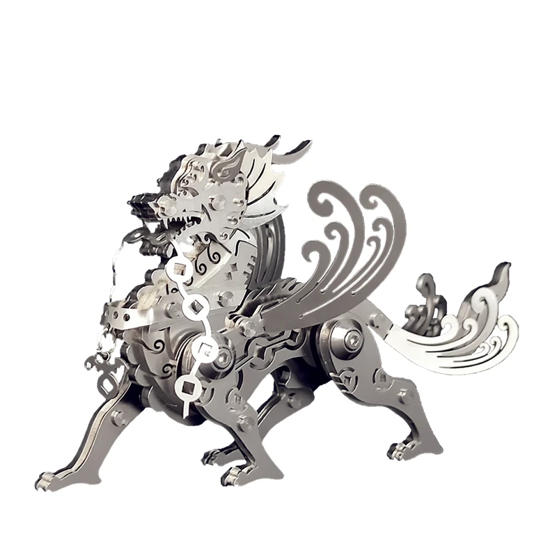 

Microworld 3D Metal Puzzle Brave Troops Animal Model Game DIY Laser Cutting Assemble Jigsaw Toys Birthday Gifts For Teen Adult