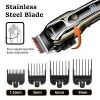 Wireless Electric Barber Hair Trimmer Clipper 3