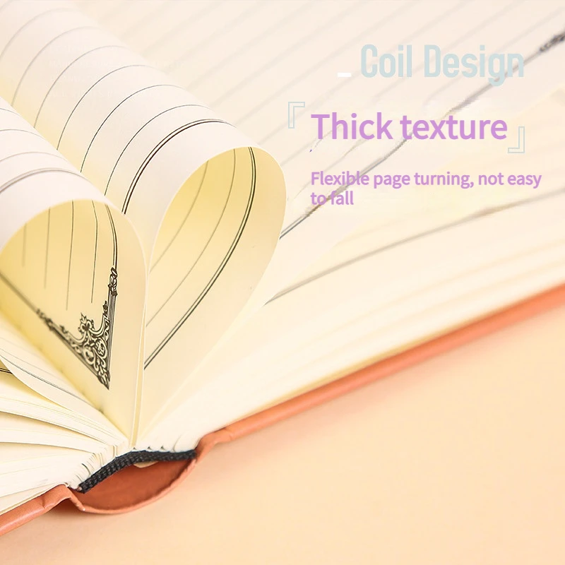Retro Style A5 Notebook for Writing and Note Taking