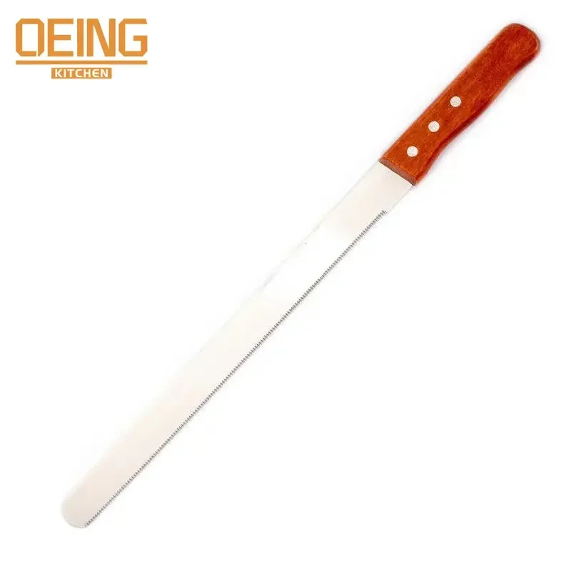 8/10/12 Inch Serrated Bread Knife Cake Cutting Knife Long Baguette Cutter Stainless Steel Loaf/Bread Slicer/Slicing baking tool,baking accessories,baking spatula,bread cutter