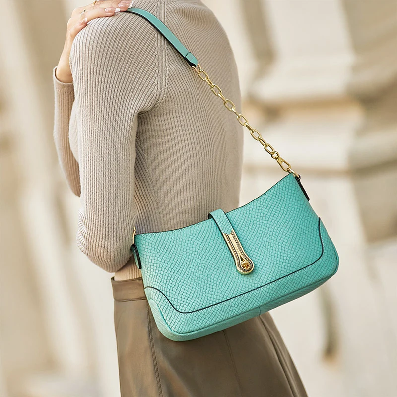 ZOOLER Original Brand High Quality Real 100% Cow Leather Shoulder Bags Purses Top Ladies Cow Leather Bag Crossbody Style #wg339