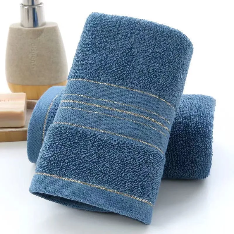 Cotton Towel Thickened Absorbent Face Towel For Bathroom hotel Luxury Bath Towel 33*74cm wholesale 4