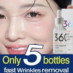 Hyaluronic Acid Anti Wrinkle Face Serum 7 Days Anti Wrinkle Lifting Tighten Reduce Eye Finelines Moisturizing Korean Skin Care