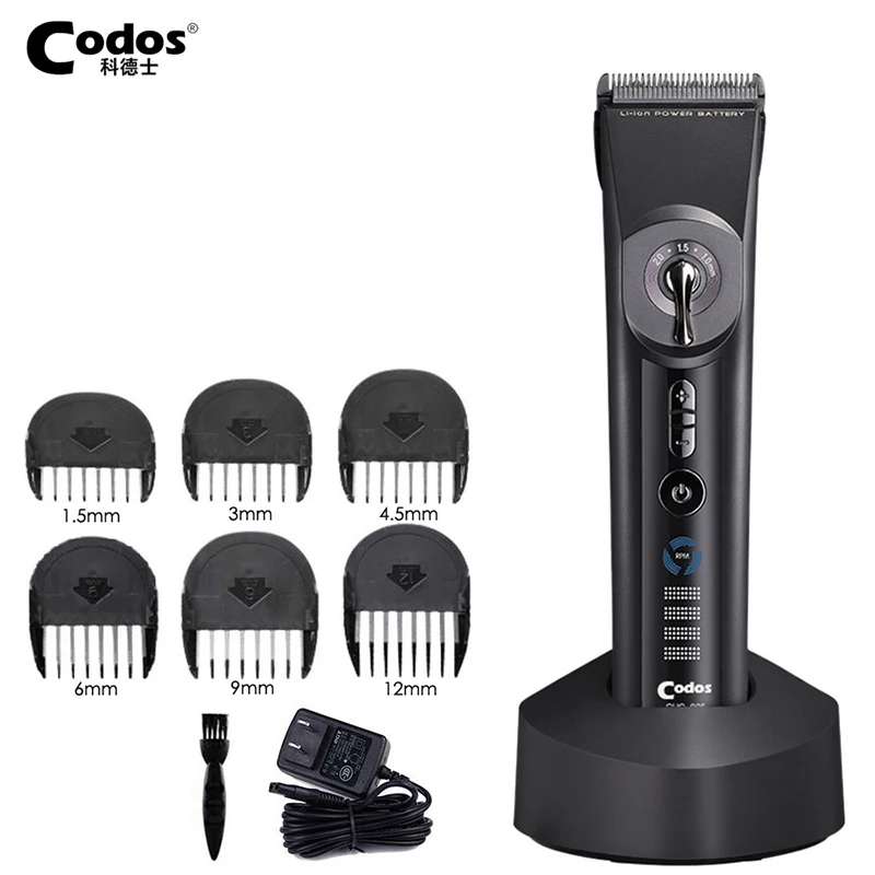 Codos 925 Hair Salon Type Three-Level Power 5-Speed Hair Rotary Adjustment 4h Long Battery Life Hair Clipper