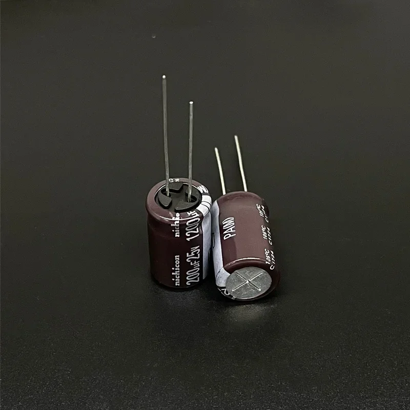 5pcs/50pcs 1200uF 25V NICHICON PA Series 12.5x20mm 25V1200uF Low Impedance Long Life Aluminum Electrolytic capacitor electrolytic capacitor aluminum capacitor aluminum electrolytic capacitor