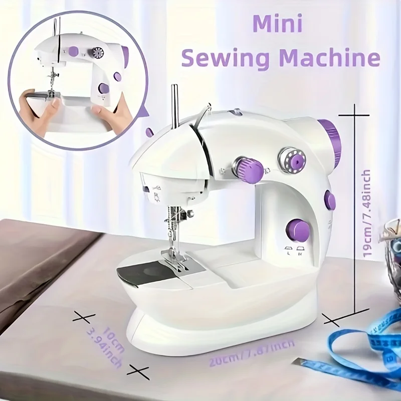 New home portable sewing desktop automatic sewing machine with light multifunctional mini fashion small sewing machine