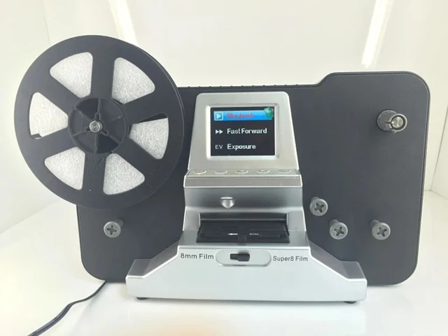 Winait 7'' Reel Digital Roll Film Scanner for Super 8mm and 8mm Film