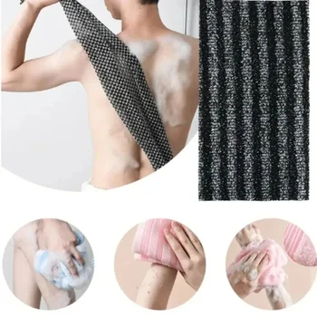Spugna Esfoliante per il Corpo, Morbida Spugna da Doccia, Accessori Essenziali per la Pulizia del Bagno