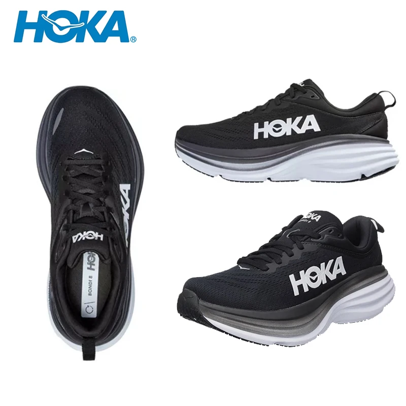 

Спортивные беговые кроссовки унисекс HOKA Bondi 8, дышащие Нескользящие амортизирующие кроссовки для бега на дороге, мужская спортивная обувь, уличные кроссовки для женщин