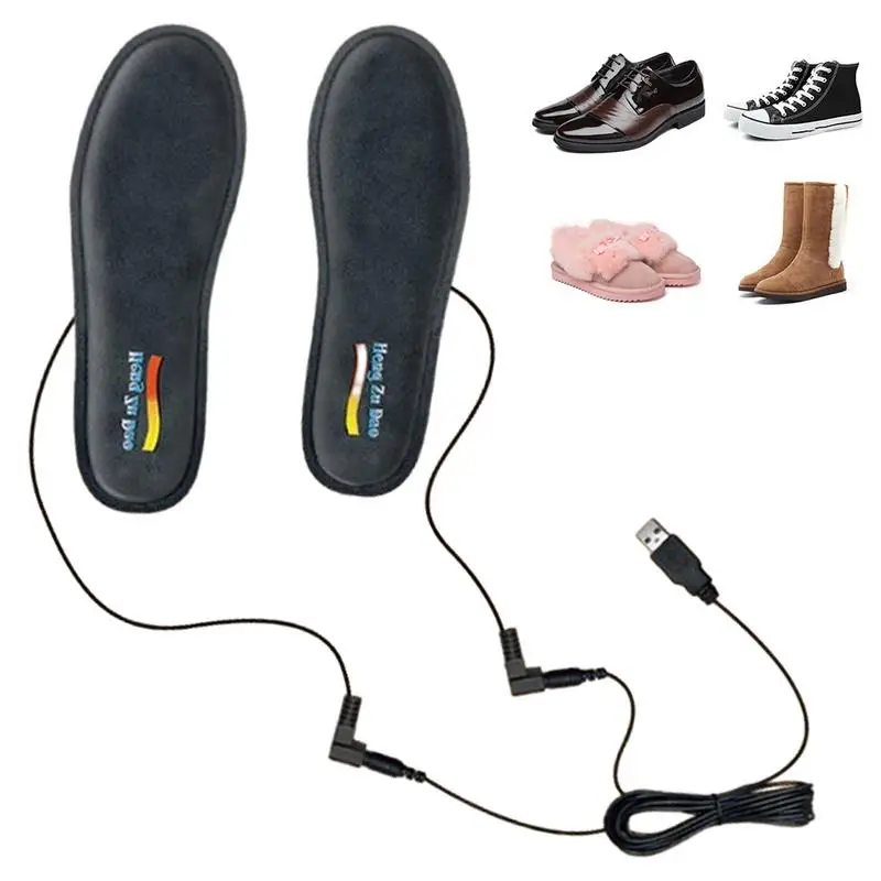 

Стельки с электрическим подогревом, теплые зимние вставки, стельки для обуви с постоянной температурой, зимний аксессуар для работы, бега, прогулок