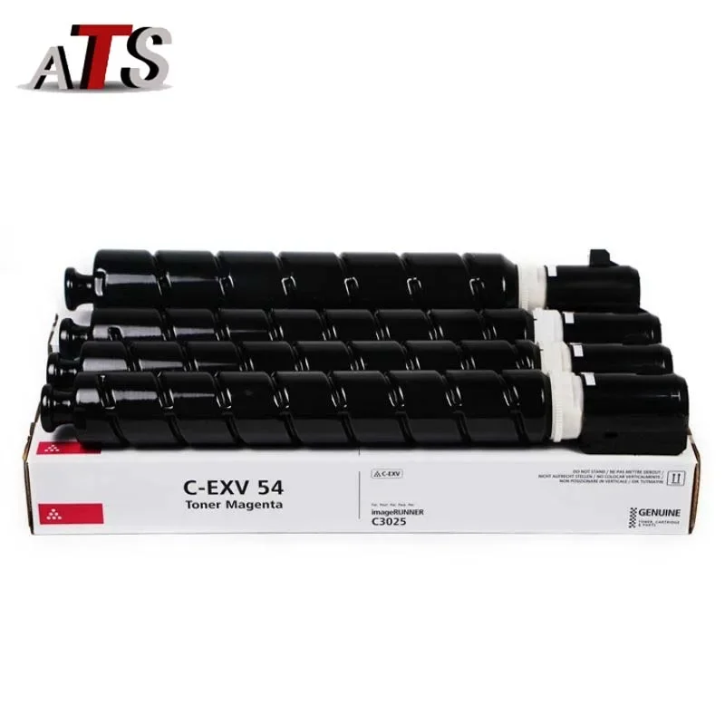 C-EXV54 Toner Cartridge for Canon IR-ADV C3025 C3025i Copier Cartridges BK420g CMY220g Color Copier Toner