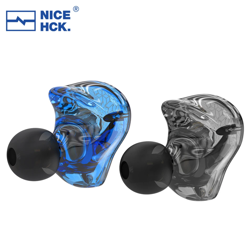 2021 NiceHCK DB1 HIFI In Ear Earphone 10mm Dynamic Music DJ Running Sport IEM Earbud Studio Earplug 0.78mm 2Pin Detachable