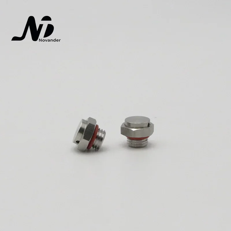 10 pcs M12x1.5 Waterproof Air Permeable Metal Screw Vent Plug SS304 M12*1.5 Stainless Steel Breathable Screw Vent Valve