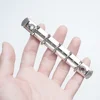 Moterm A8 Size Metal Spiral Rings Binder Clip 5 holes With 2 Pairs of Screw For Diary Notebook Planner Binder Clip File Folder 5