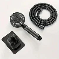 Bathroom Sink Faucet Head of A Shower High Pressure 5 Modes Adjustable with Hose Water Saving One-Key Stop Bathroom Accessories 6