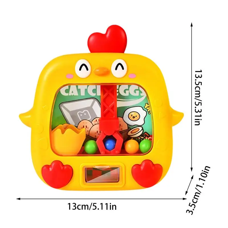 Claw Machine For Kids Fun Chicken Grabber Machine Electronic Claw Vending Candy Interactive Small Arcade Game