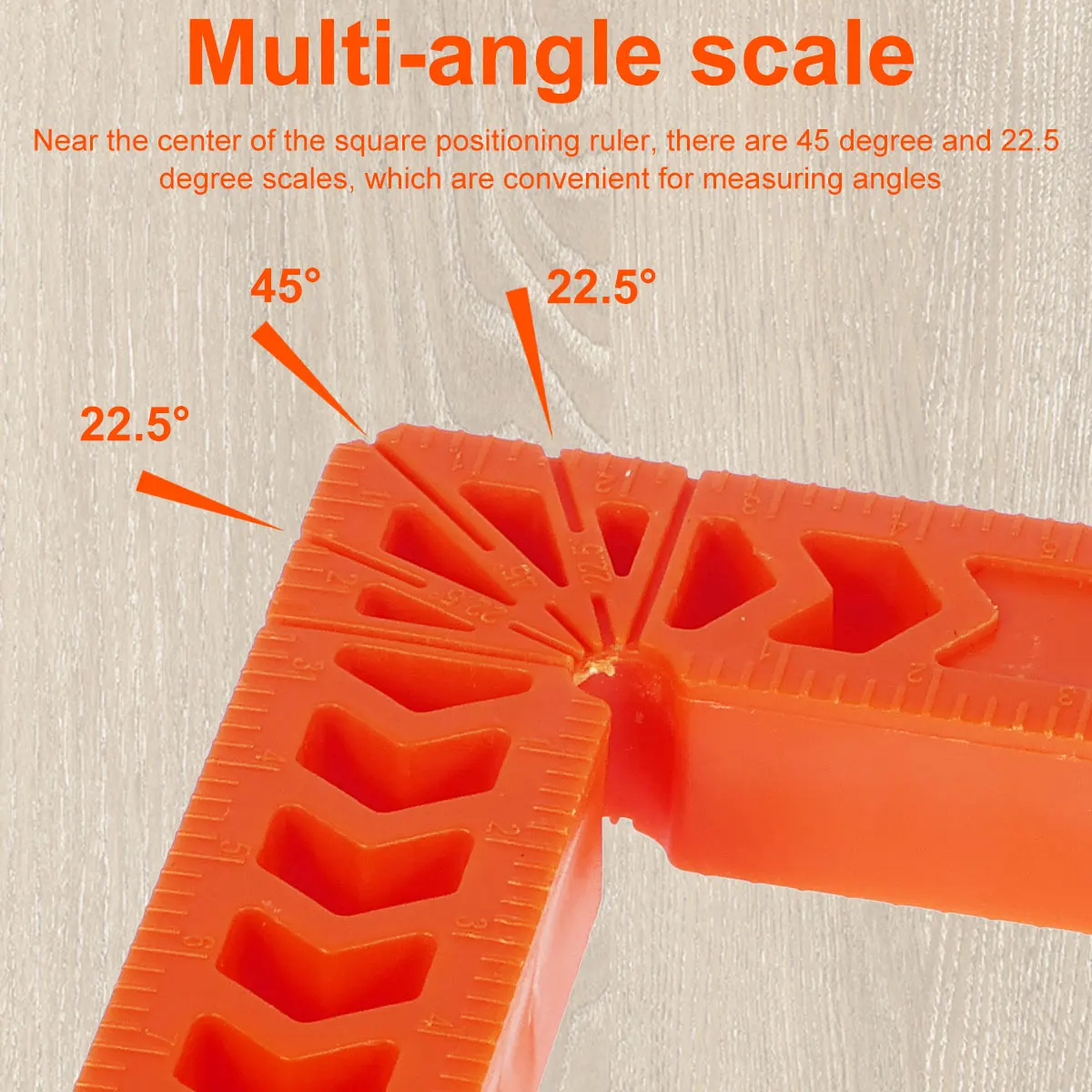 8Pcs 90 Degree Positioning Squares 4/3 Inch Right Angle Clamps Reusable Plastic L Fixing Clamp Woodworking Tools