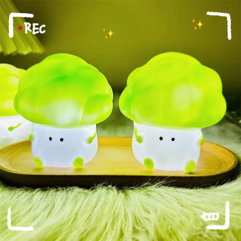 

Милые Светодиодные ночники в виде капусты, сенсорные таймерные лампы, детские подарки, домашний прикроватный столик, украшение для спальни, силиконовая Ночная лампа