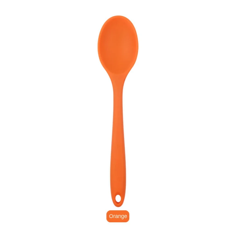 Multicolor Silicone Cooking and Baking Spoon
