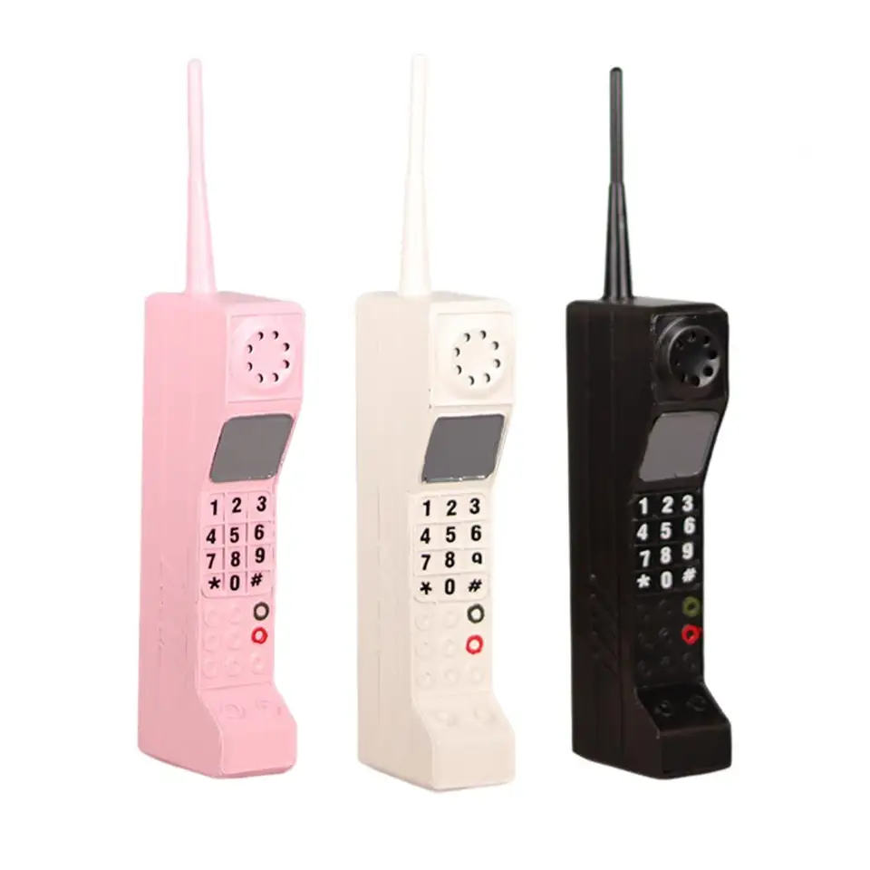 UPALDHOU Vintage Retro Baksteen Mobiele Telefoon Ornament, image size:960x960