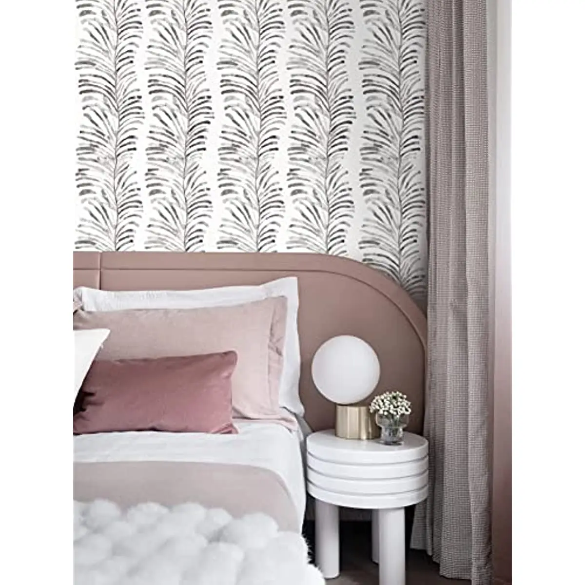 Modern Peel and Stick Wallpaper Boho Contact Paper Stripe Self Adhesive Wallpaper Removable Wall Paper for Shelf Drawer Liner