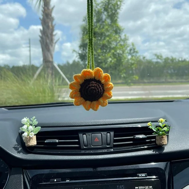 1 Pièce Pendentif Miroir De Rétroviseur Arrière De Voiture En Forme  D'étoile Du Soleil, Mode en ligne