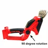Electric Hedge Trimmer 2 IN 1 Fit For Milwaukee 18V Battery Cordless Hedge Cutter Weeding Shear Pruning Mower Garden Tools 3