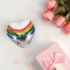 Heart Shaped Disco Ball Reflective Mirror Ball Hangings Disco Ball Ornaments Mirror Disco Ball for Wedding 3