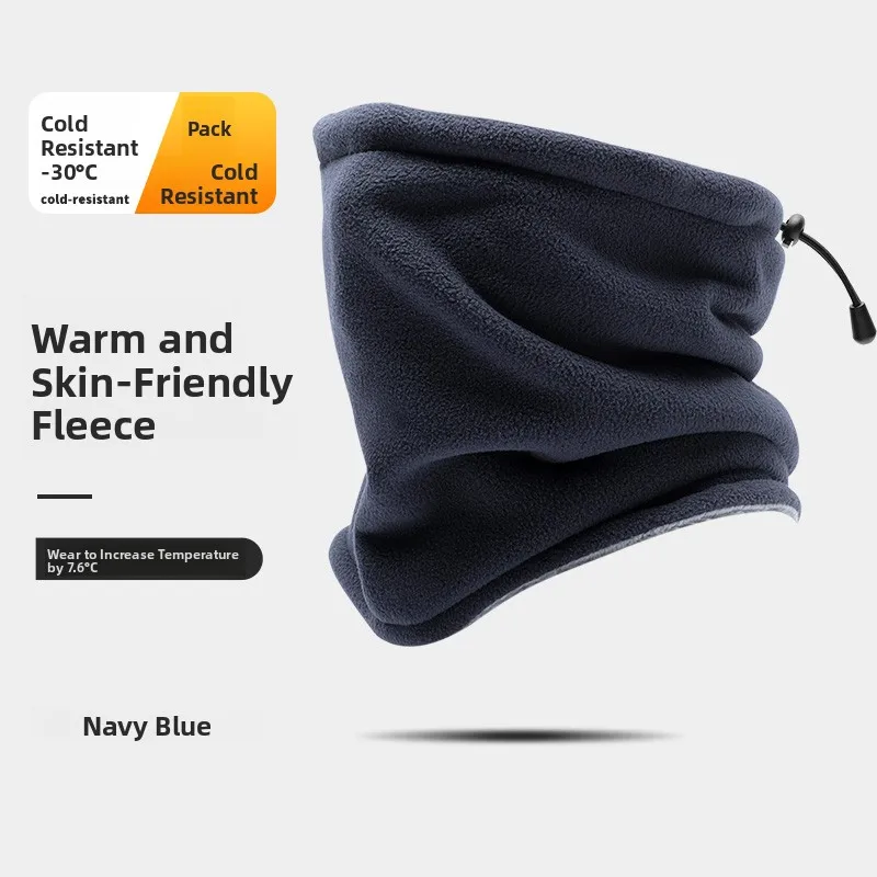 Navy blue one-de velvet style