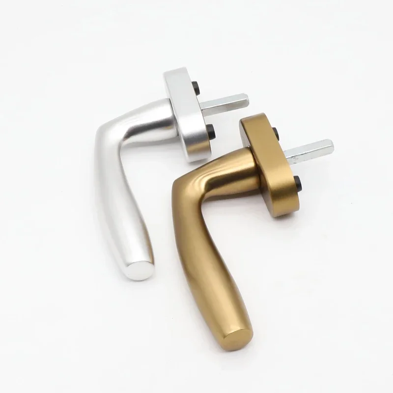 Description Picture 3 of itemOxidation Handle Square Steel Handle Aluminum Alloy Door Window Hardware Danish detail drawing oxidation electroplate Lacquered