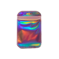 50pcs Charming Resealable Foil Zipper Pouches for Jewelry Storage and Packaging Solutions (Laser Pink)