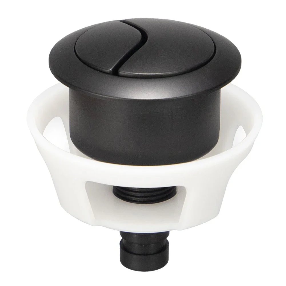 Description Picture 6 of itemUniversal Dual Flush Toilet Water Tank Button Round Valve Push Button Flush Toilet Seat Water Tank Valve Bathroom Accessory