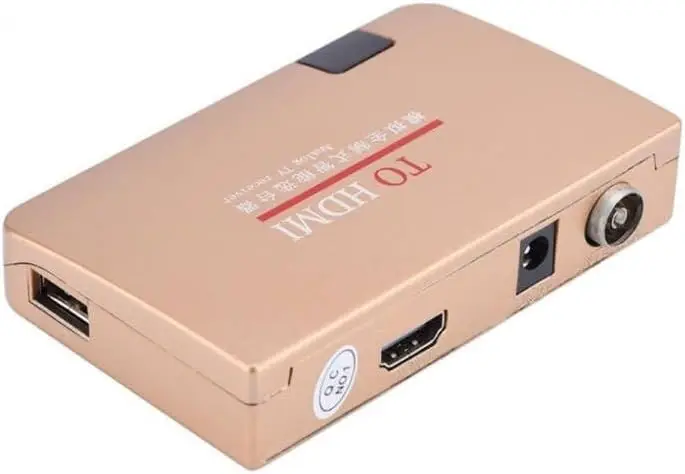 RF Demodulator Coax to HDMI UHF Modulator VHF Adapter Coaxial