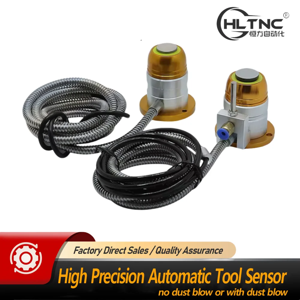 HLTNC CNC High Precision Automatic Tool Sensor Mach3 Z Axis Probe For Milling Engraving Machine NC Auto Zero Check Touch Plate