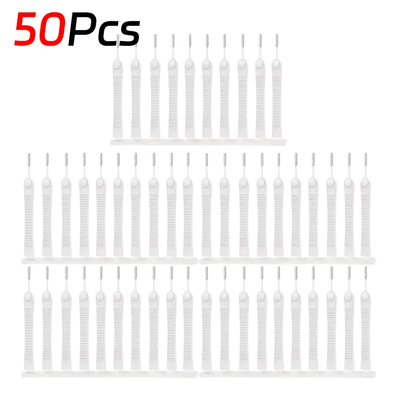 1-50PCS Mini Cleaning Brush Computer Keyboard Mobile Phone Hole Port thumbnail 1