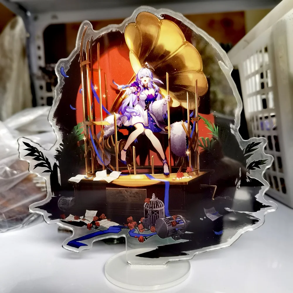 Honkai: Star Rail March 7th Acrylic Stand – Anime Fan Collectible and Cosplay Gift Keychain