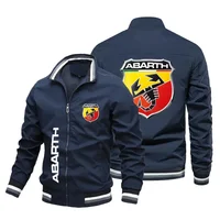 Nouvelle veste de baseball, veste imprimée Abarth Automotive 656, veste de moto pour homme, veste bomber pilote grande taille pour femme, fine 1