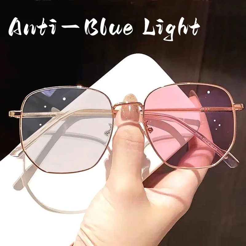

Unisex Outdoor Photochromic Near Sight Glasses Fashion Trend Smart Color Changing Short Sight Eyeglasses Vintage Diopter Eyewear