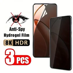 3 - Pack Privacy Hydrogel Screen Protector Film for Privacy Hydrogel (OPPO A5 Pro 4G)