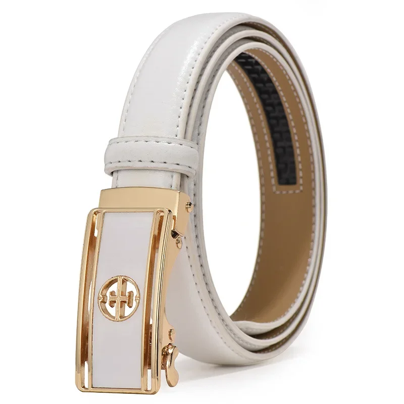 

Women Belt Luxury Famous Designer Brand 2024 High Quality Real Genuine Leather Strap Automatic Buckle Belts Pasek Damski Riem