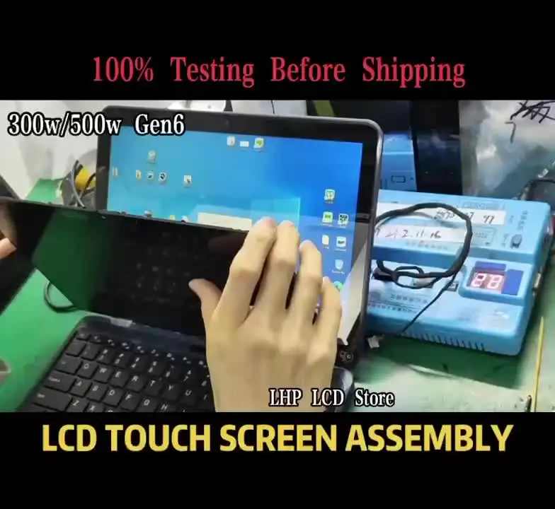 Original For DELL Latitude 7280 FHD Laptop LCD Display Touch