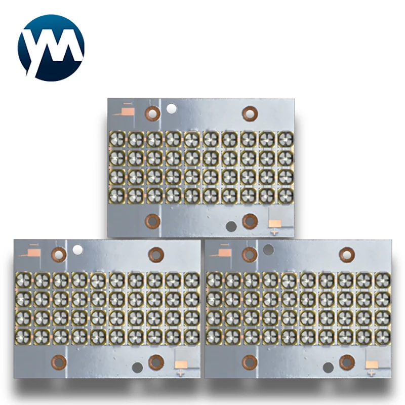 UV LED 모듈 uv led 쿼트 10W uv 365nm 칩, 385nm, 395nm, 405nm uv led 조명, 3D 인쇄 실크 스크린 잉크 접착제, 400W