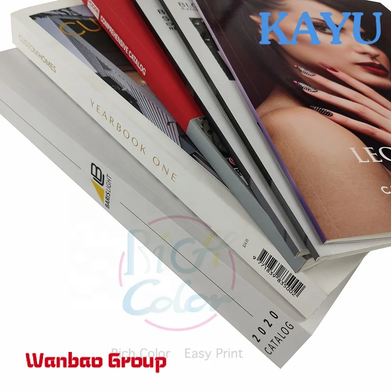 advertising quarterly Fashion make up magazine printing